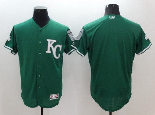 Custom Kansas City Royals green jersey
