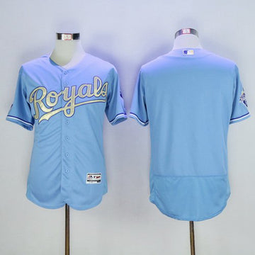 Custom Kansas City Royals blue jersey