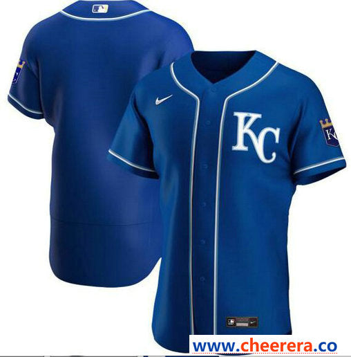 Custom Kansas City Royals royal jersey