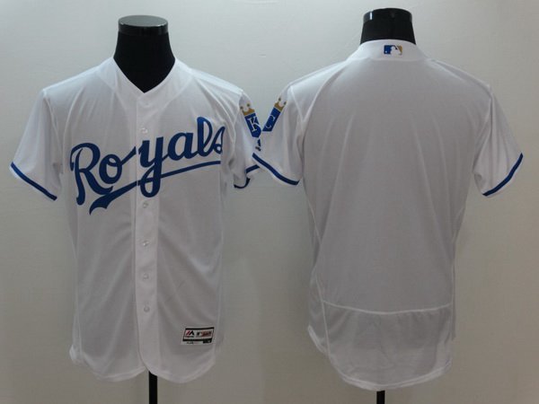 Custom Kansas City Royals white jersey