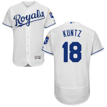 Coach Rusty Kuntz Kansas City Royals white jersey