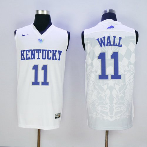 John Wall Kentucky Wildcats white jersey
