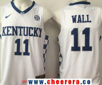 John Wall Kentucky Wildcats white jersey