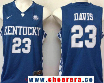Anthony Davis Kentucky Wildcats royal jersey