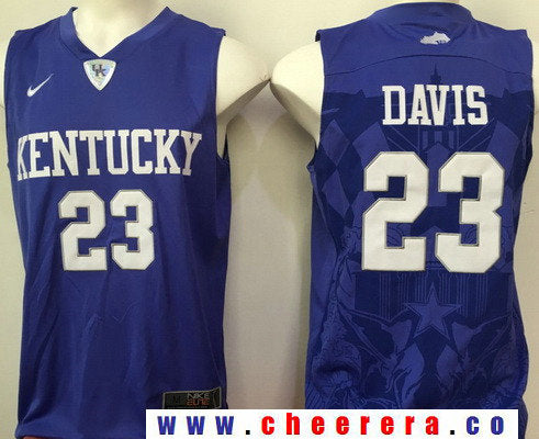 Anthony Davis Kentucky Wildcats royal jersey
