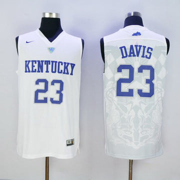 Anthony Davis Kentucky Wildcats white jersey