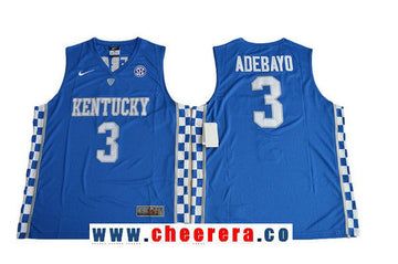 Edrice Adebayo Kentucky Wildcats royal jersey