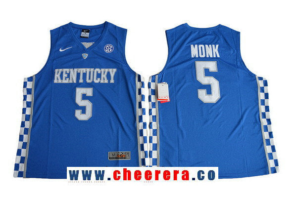 Malik Monk Kentucky Wildcats royal jersey