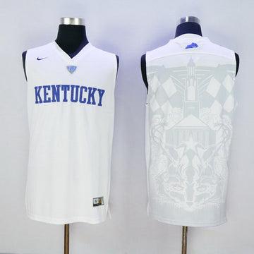 Custom Kentucky Wildcats white jersey