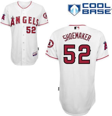 LA Of Anaheim Matt Shoemaker Los Angeles Angels white Home jersey