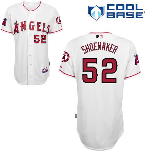 LA Of Anaheim Matt Shoemaker Los Angeles Angels white Home jersey