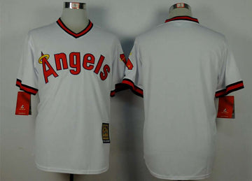 LA Of Anaheim Blank Los Angeles Angels white jersey