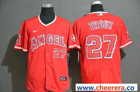 LA Los Angeles Angels red jersey