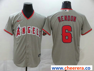LA Los Angeles Angels gray jersey