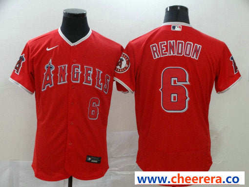 LA Los Angeles Angels red jersey