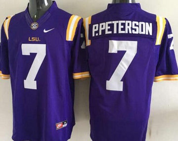 Patrick Peterson LSU Tigers purple Limited jersey