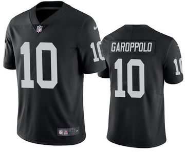 Jimmy Garoppolo Las Vegas Raiders black Vapor jersey