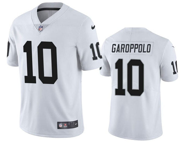 Jimmy Garoppolo Las Vegas Raiders white Vapor jersey