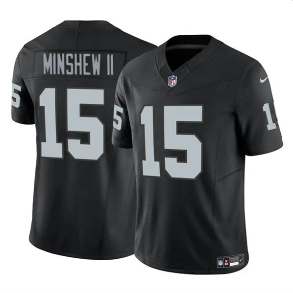 Gardner Minshew II Las Vegas Raiders black jersey