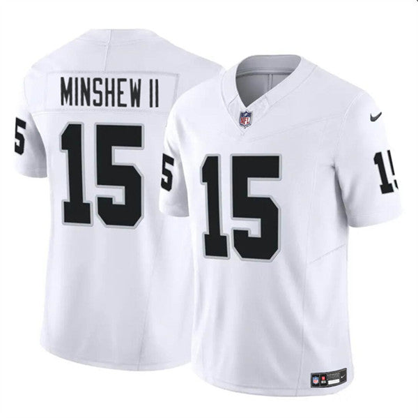 Gardner Minshew II Las Vegas Raiders white jersey