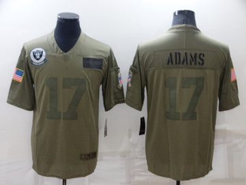Davante Adams Las Vegas Raiders camo Salute To Service jersey