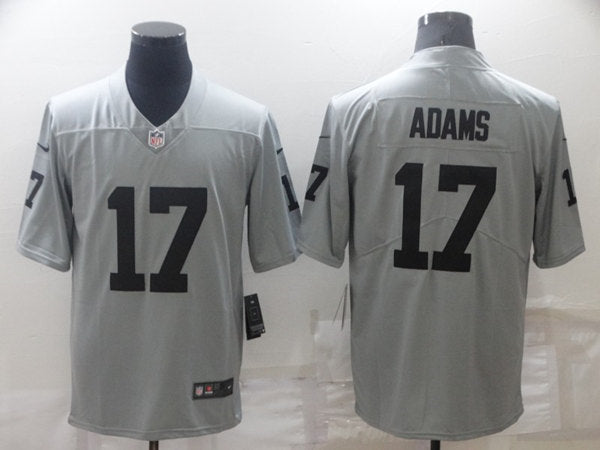 Davante Adams Las Vegas Raiders grey Limited jersey