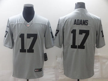 Davante Adams Las Vegas Raiders grey Limited jersey