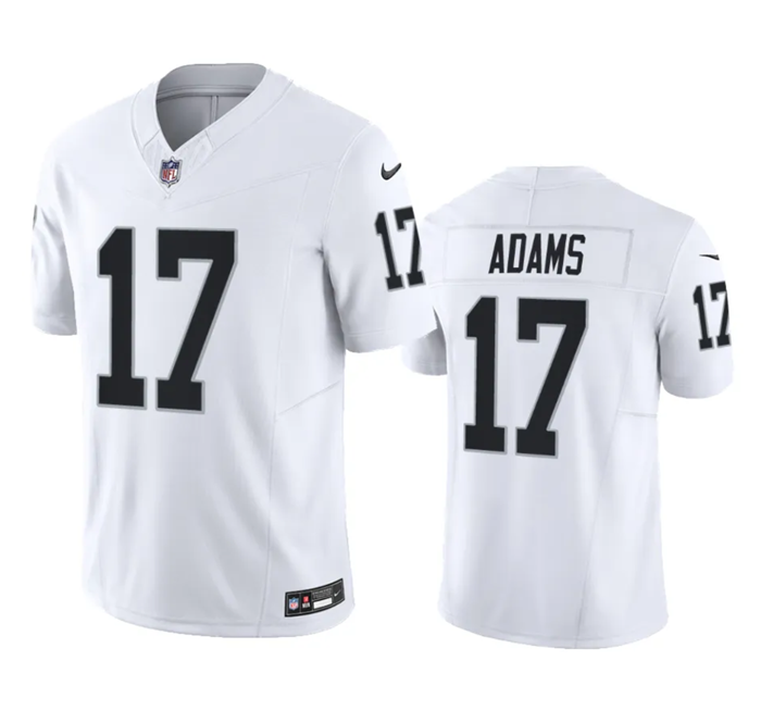 Davante Adams Las Vegas Raiders white Vapor jersey