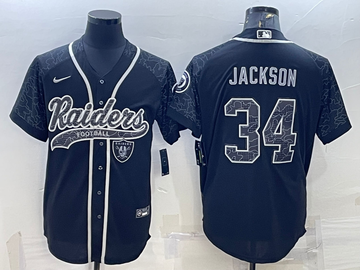 Bo Jackson Las Vegas Raiders black Limited jersey