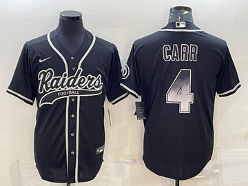 Derek Carr Las Vegas Raiders black jersey