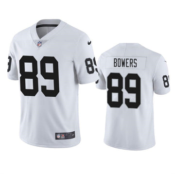 Brock Bowers Las Vegas Raiders white Vapor jersey