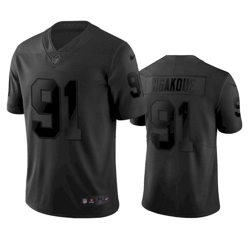 Yannick Ngakoue Las Vegas Raiders black jersey