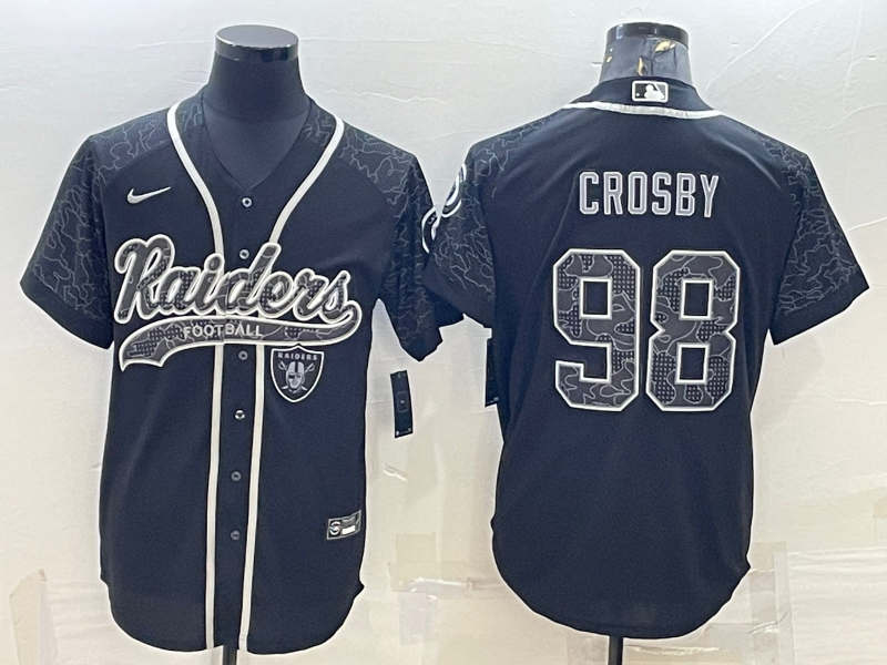 Maxx Crosby Las Vegas Raiders black Limited jersey