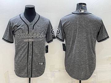 Custom Las Vegas Raiders grey jersey