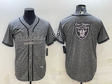 Las Vegas Raiders grey jersey