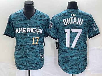 Shohei Ohtani Number Los Angeles Angels teal jersey