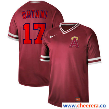 Shohei Ohtani Los Angeles Angels red Legend jersey