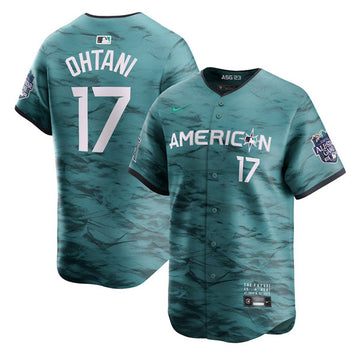 Shohei Ohtani Los Angeles Angels teal All-Star jersey