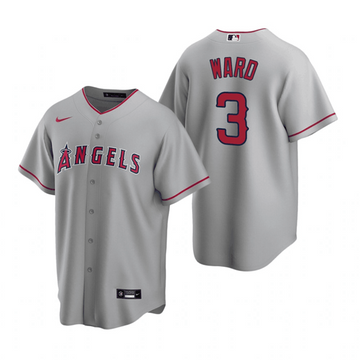 Waylor Ward Los Angeles Angels grey jersey