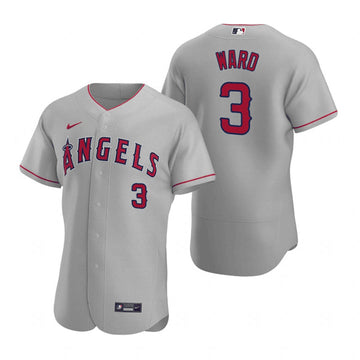 Waylor Ward Los Angeles Angels grey jersey