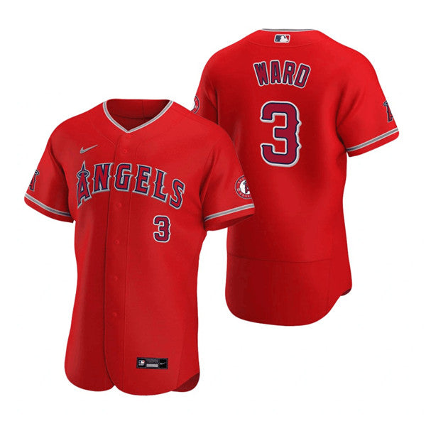 Waylor Ward Los Angeles Angels red jersey