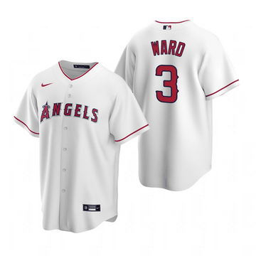 Waylor Ward Los Angeles Angels white jersey