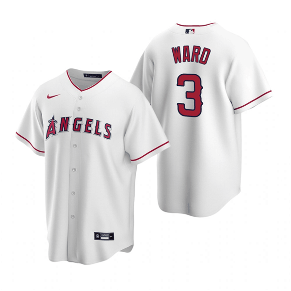 Waylor Ward Los Angeles Angels white jersey