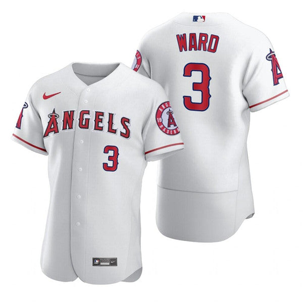 Waylor Ward Los Angeles Angels white jersey