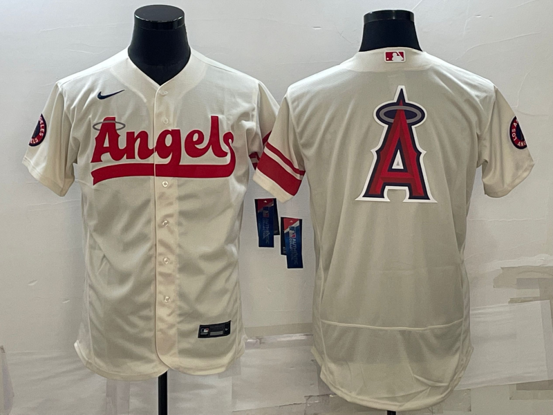 Los Angeles Angels cream City Connect jersey