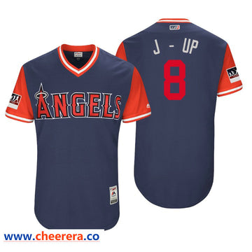 Los Angeles Angels navy Authentic jersey