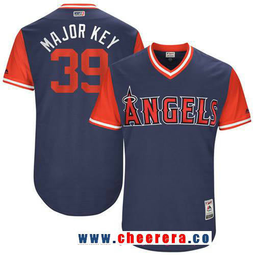 Keynan Middleton Los Angeles Angels navy jersey