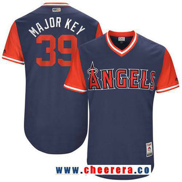 Keynan Middleton Los Angeles Angels navy jersey
