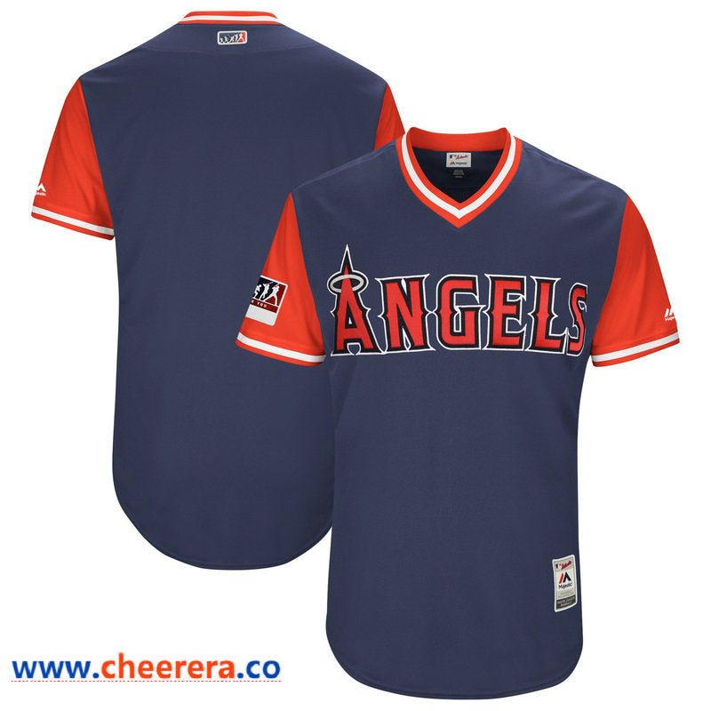 Majestic Los Angeles Angels navy-red Authentic jersey