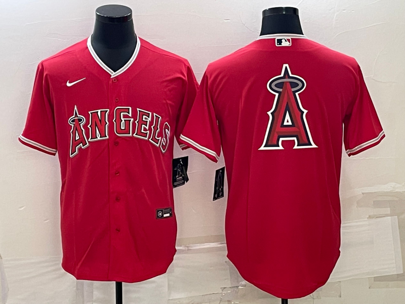 Los Angeles Angels red jersey
